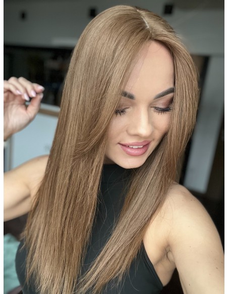 TEA-45GB-DŁUGI  TOPPER Z WŁOSÓW NATURALNYCH