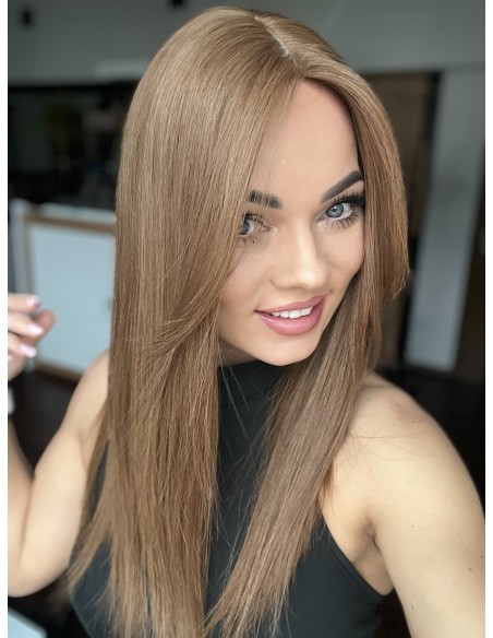 TEA-45GB-DŁUGI  TOPPER Z WŁOSÓW NATURALNYCH