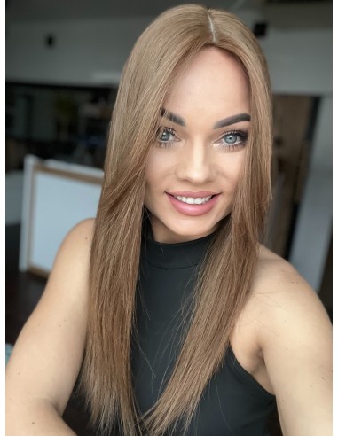 TEA-45GB-DŁUGI  TOPPER Z WŁOSÓW NATURALNYCH