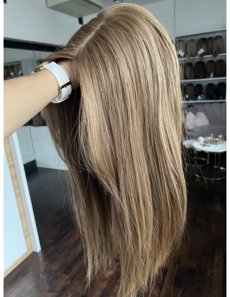 TEA-45GB-DŁUGI  TOPPER Z WŁOSÓW NATURALNYCH