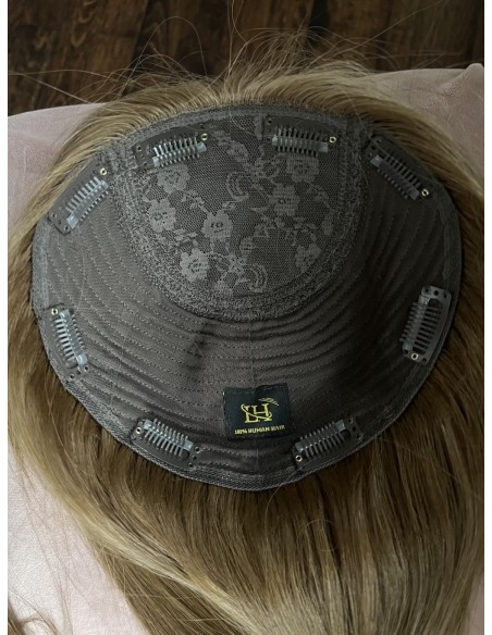 TEA-45GB-DŁUGI  TOPPER Z WŁOSÓW NATURALNYCH