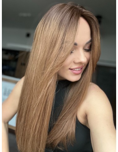 "JUSTI 55 CM" DŁUGI TOPPER Z WŁOSÓW NATURALNYCH