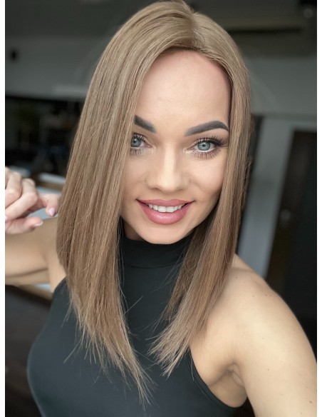 SONIA 40 CM TOPPER Z WŁOSÓW NATURALNYCH