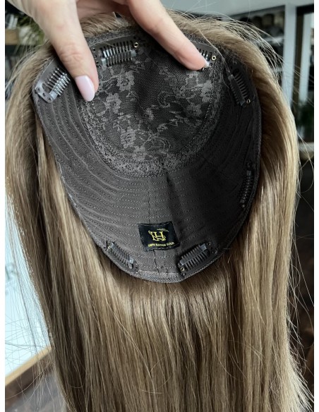 SONIA 40 CM TOPPER Z WŁOSÓW NATURALNYCH