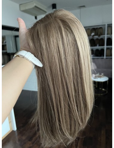 SONIA 40 CM TOPPER Z WŁOSÓW NATURALNYCH