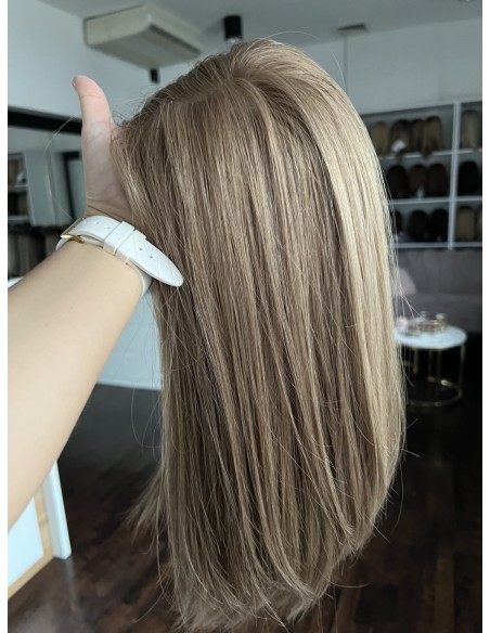 SONIA 40 CM TOPPER Z WŁOSÓW NATURALNYCH