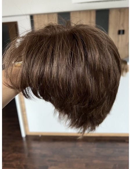 DIANA BR-KRÓTKA PERUKA Z WŁOSÓW NATURALNYCH ROZM.M