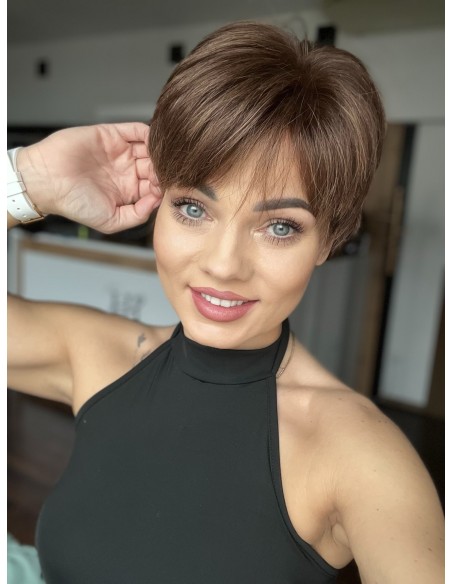 DIANA BR-KRÓTKA PERUKA Z WŁOSÓW NATURALNYCH ROZM.M