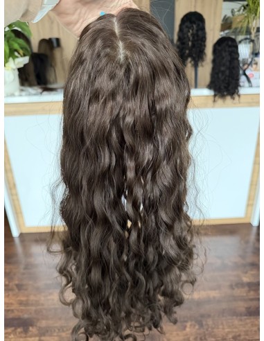 MAYA 45-50 TOPPER Z WŁOSÓW NATURALNYCH  FALOWANYCH