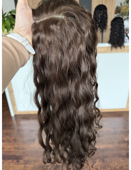 MAYA 45-50 TOPPER Z WŁOSÓW NATURALNYCH  FALOWANYCH