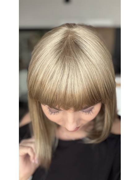 Fuchsia Ash Blond-Peruka z włosów syntetycznych NAH