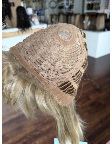 Fuchsia Ash Blond-Peruka z włosów syntetycznych NAH