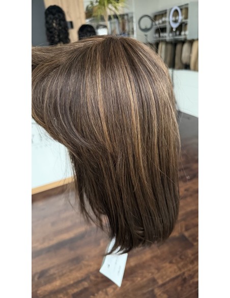 Fuchsia Golden Chocolate-Peruka z włosów syntetycznych NAH