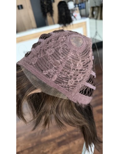 Fuchsia Golden Chocolate-Peruka z włosów syntetycznych NAH