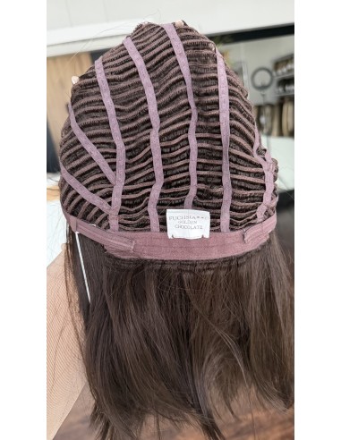 Fuchsia Golden Chocolate-Peruka z włosów syntetycznych NAH