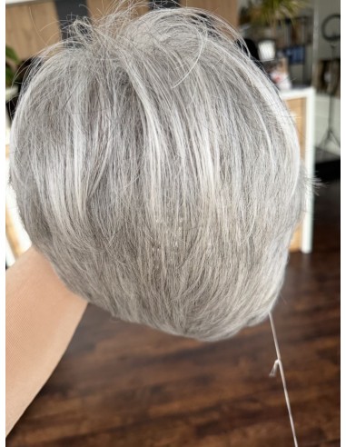 Mira Salt Pepper-Peruka z włosów syntetycznych NAH