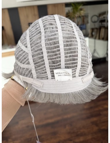 Mira Salt Pepper-Peruka z włosów syntetycznych NAH