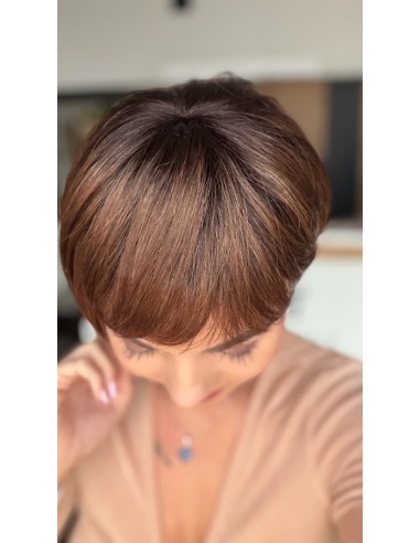 Veronica Light Chocolate-Peruka z włosów syntetycznych NAH