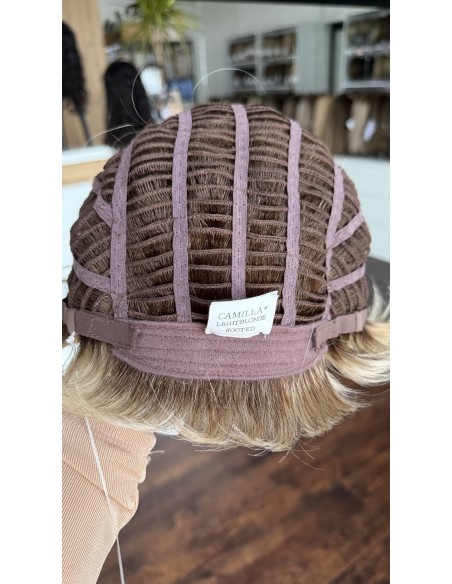 Camilla Light Blonde Rooted-Peruka z włosów syntetycznych NAH