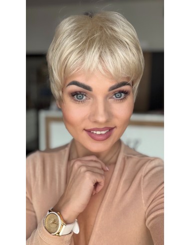 Claudia Vanilla-Peruka z włosów syntetycznych NAH