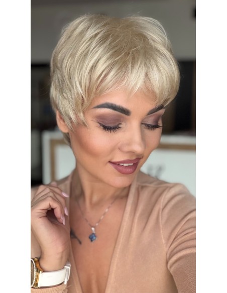 Claudia Vanilla-Peruka z włosów syntetycznych NAH