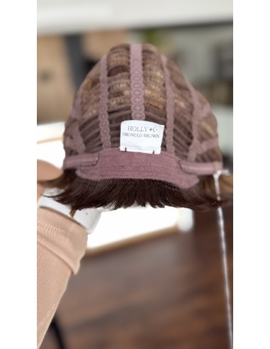 Holly Bronzed Brown -Peruka z włosów syntetycznych NAH