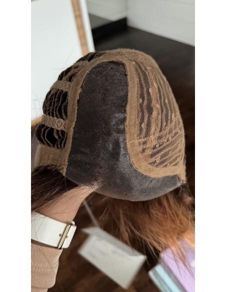 Emerald Terracottae Rooted-Peruka z włosów syntetycznych NAH