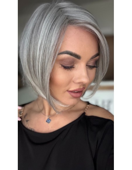 Tara Salt Pepper-Peruka z włosów syntetycznych NAH