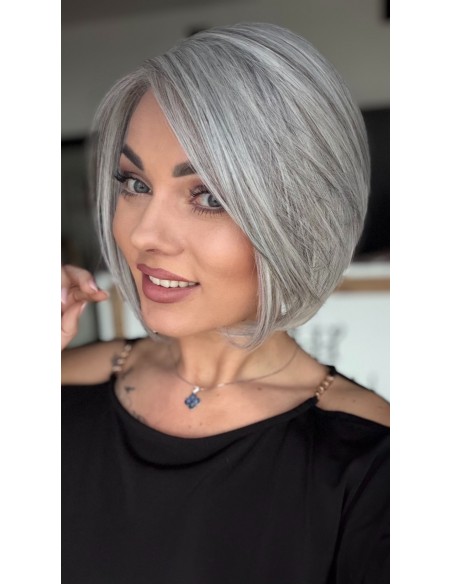 Tara Salt Pepper-Peruka z włosów syntetycznych NAH