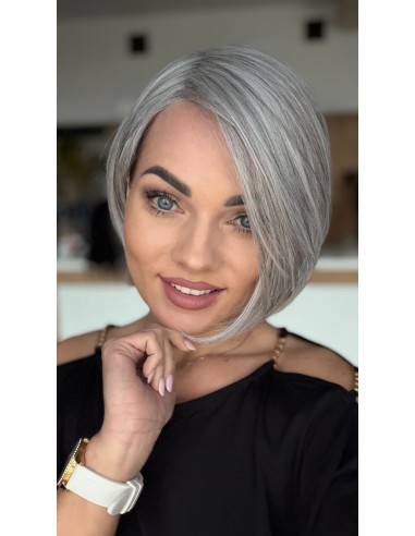 Tara Salt Pepper-Peruka z włosów syntetycznych NAH