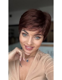 Lily Milk Chocolate-Peruka z włosów syntetycznych NAH 2