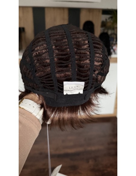Lily Milk Chocolate-Peruka z włosów syntetycznych NAH