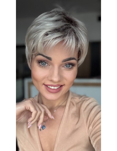 Lily Platinum Ice-Peruka z włosów syntetycznych NAH