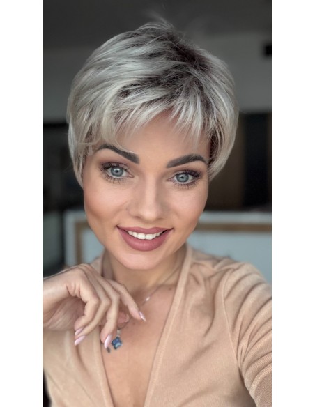 Lily Platinum Ice-Peruka z włosów syntetycznych NAH