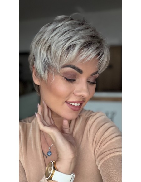 Lily Platinum Ice-Peruka z włosów syntetycznych NAH