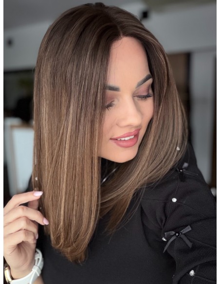 KORA 40 "S"-PERUKA LACE FRONT Z WŁOSÓW NATURALNYCH