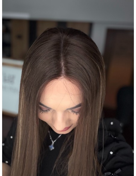 KORA 40 "S"-PERUKA LACE FRONT Z WŁOSÓW NATURALNYCH