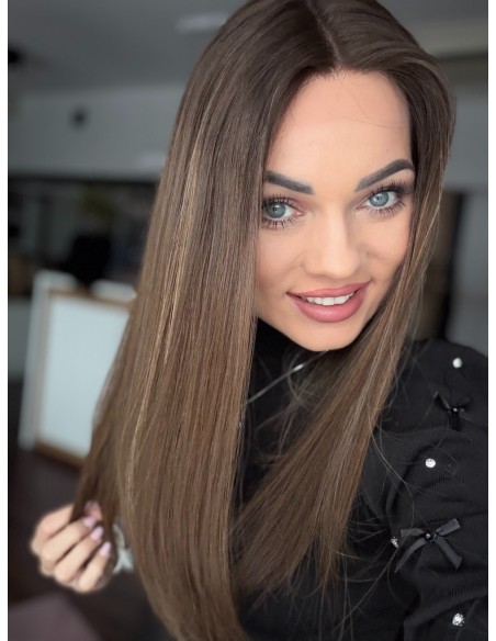 KORA 50 "S"-PERUKA LACE FRONT Z WŁOSÓW NATURALNYCH