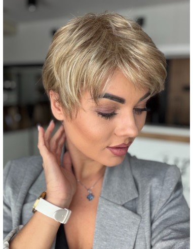 Joan Moon Gold-Peruka z włosów syntetycznych NAH