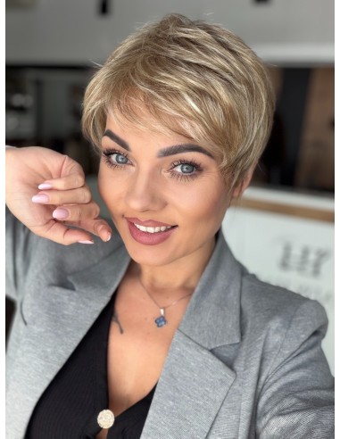 Joan Moon Gold-Peruka z włosów syntetycznych NAH