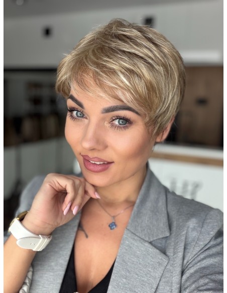 Joan Moon Gold-Peruka z włosów syntetycznych NAH