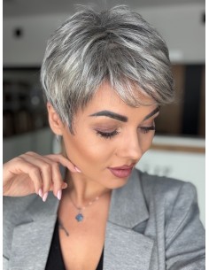 Joan Silver-Peruka z włosów syntetycznych NAH 2