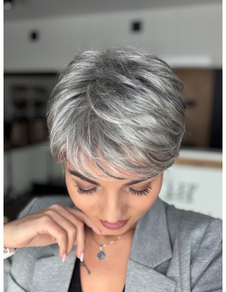 Joan Silver-Peruka z włosów syntetycznych NAH