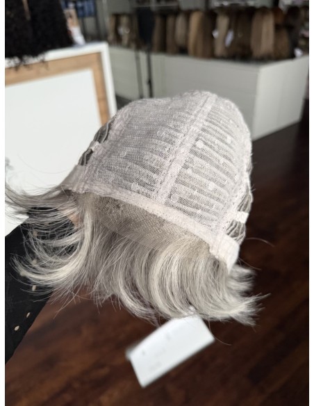 Izar Salt Pepper-Peruka z włosów syntetycznych NAH