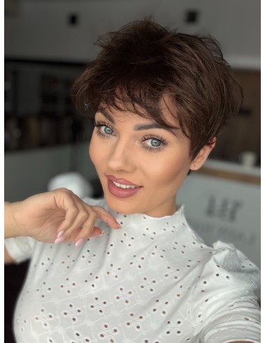 Holly Ginger Brown -Peruka z włosów syntetycznych NAH