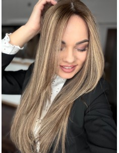 LOLA  55-60 CM-TOPPER Z WŁOSÓW NATURALNYCH 2