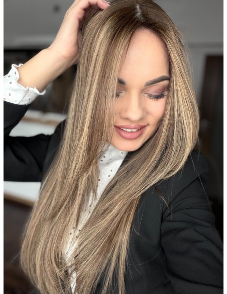 LOLA  55-60 CM-TOPPER Z WŁOSÓW NATURALNYCH