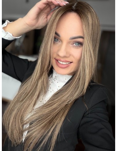 LOLA  55-60 CM-TOPPER Z WŁOSÓW NATURALNYCH