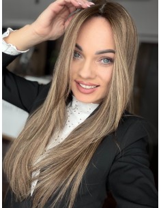 LOLA  55-60 CM-TOPPER Z WŁOSÓW NATURALNYCH