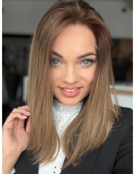 "Gabi 40- Peruka z włosów naturalnych  "M" PREMIUM